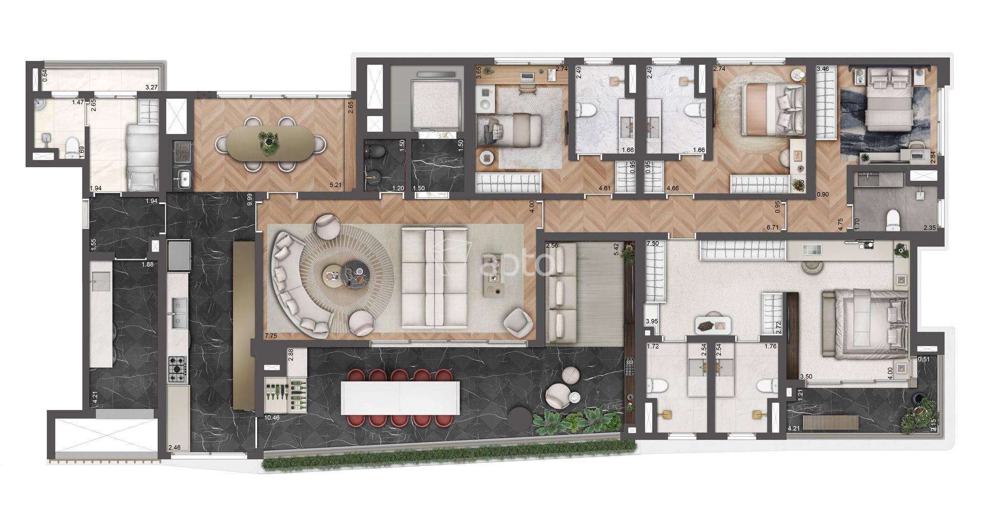 Le Six Residences em Paraíso, São Paulo – foto 32
